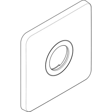HG Rosette Axor Citterio M Thermostat Unterputz chrom, 98917000