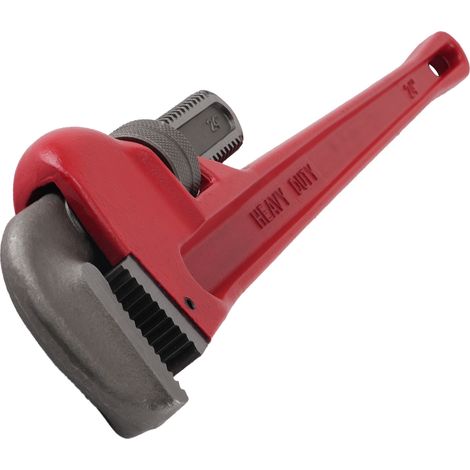 24 Adjustable Heavy Duty Pipe Wrench 85mm Jaw Capacity CRV Plumbing 600mm (1/5)