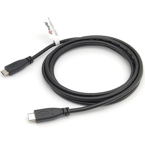 Equip Kabel USB-C2.0-C 3A PD60W St/St 0.50m schwarz (128833)