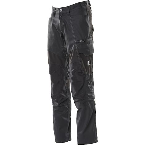 Pantalon de travail avec poches genouillères MASCOT Accelerate - 18579-442-Noir-82-44