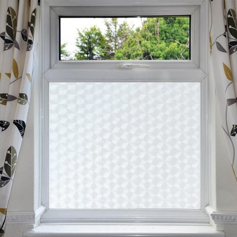 Fablon Rhombus Frosted Self Adhesive Window Film 2 m X 67.5 cm Geometric (1/4)