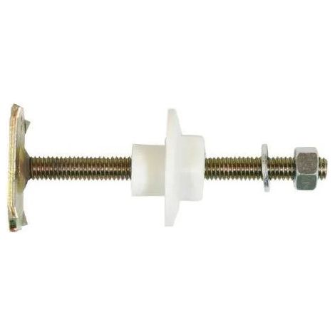 Waschbeckenbefestigung mit Gegenplatte 8x90mm, 2 Stück