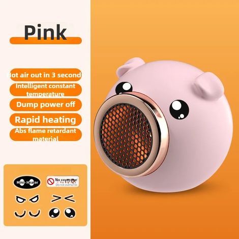 Mini radiateur électrique de bureau domestique 220 V, chauffe rapidement (1/5)