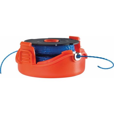 6-teilige Spule F016800569 und Trimmerfaden, kompatibel mit Bosch EasyGrassCut, Ersatzteil