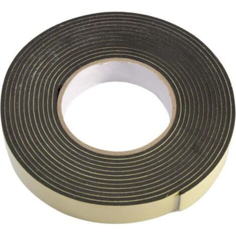 Schaumstoffklebeband – Einseitig klebendes Schaumstoffklebeband, selbstklebender Dichtungsstreifen, wasserdichte Türdichtung aus Gummi, 1 mm dick, 50 mm breit, 10 m lang (1/5)