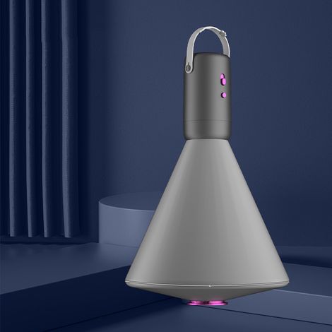 Sèche-linge portable de voyage, lampe UV, 2 vitesses, prise UE 220 V, gris ciel, pour la maison (1/4)