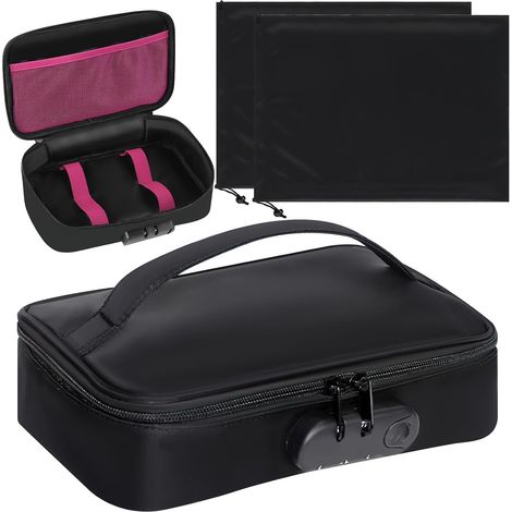 Sac de rangement pour jouets dissimulé et verrouillable, boîte de rangement pour jouets verrouillable, livré avec 2 sacs à cordon, sac de voyage unisexe (1/5)