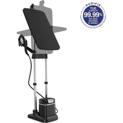Calor Qt1510c0 Ixeo + Garment Steamer, Smart Board 3 Posizioni, Ferro Da Stiro A Vapore, Tecnologia Vapore Twin Boiler, Pressione 5 Bar (1/5)