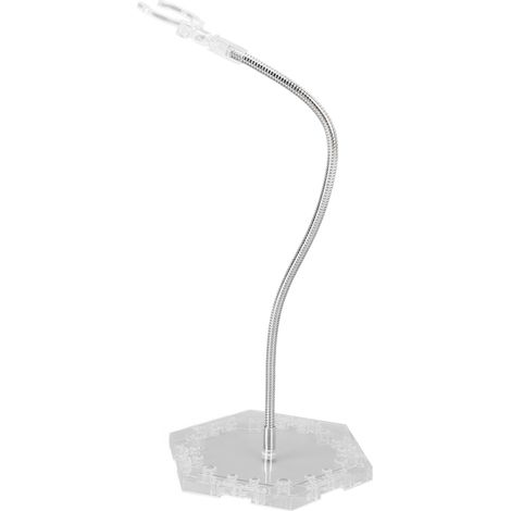 Support pour figurine articulée en acier inoxydable ABS, stable et transparent, pour poupée de 15 cm. (1/5)