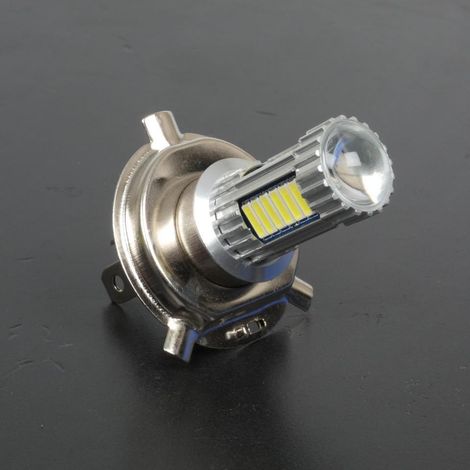 ampoule led h4 600 lumen blanche 12v rms pour moto scooter auto (1/3)