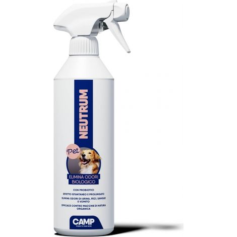 Neutrum Pet Elimina odori biologico cani, gatti e animali domestici 500 ml CAMP
