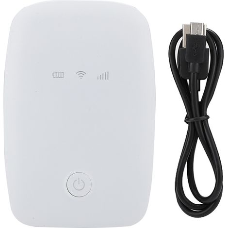 Routeur WiFi 4G LTE M3 935D-5 Mode Five, Box Portable Mobile Support Tout Réseau, Blanc (1/5)
