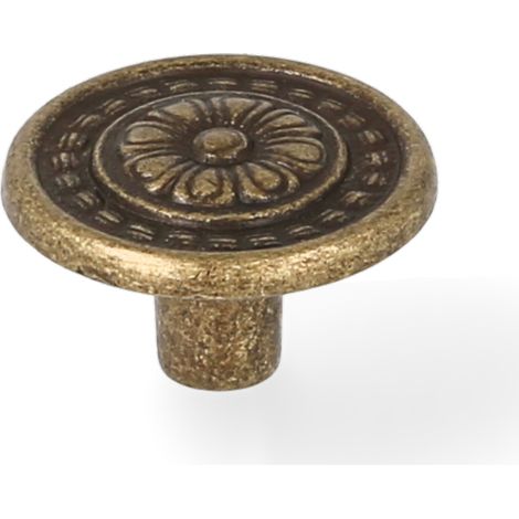 Bouton de meuble  Style classique  Fabriqué en Zamac  Finition cuir vieilli  Mesures 303018mm  Système de fixation  Comprend des vis M4  2 unités - talla