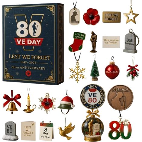 Calendrier de l'Avent - Décoration acrylique 2D - Pendentif souvenir de sapin de Noël de 24 jours Pour les vacances, les fêtes, les fenêtres, la et les célébrations