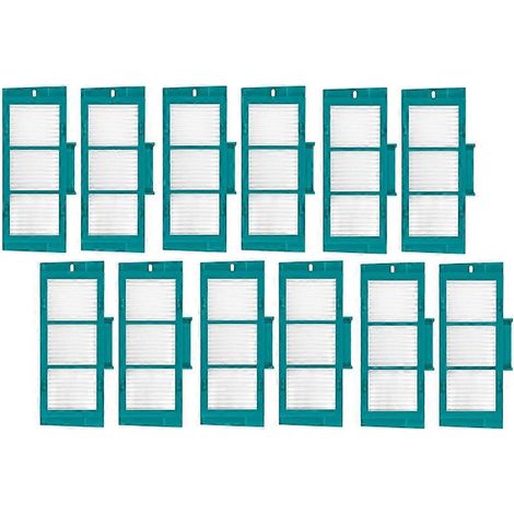 Lot de 12 filtres HEPA pour aspirateur robot Spot+Scrub AI - Pièces de rechange pour aspirateur (1/5)