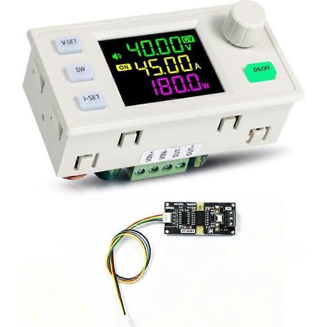Convertisseur élévateur/abaisseur SK180X + alimentation régulée S485X, module de charge solaire à tension et courant constants (1/5)
