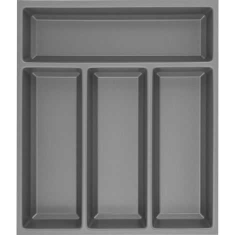 Agoform Besteck Organizer Sky Besteckeinsatz 320x53x373mm schiefgrau Kunststoff (1/4)