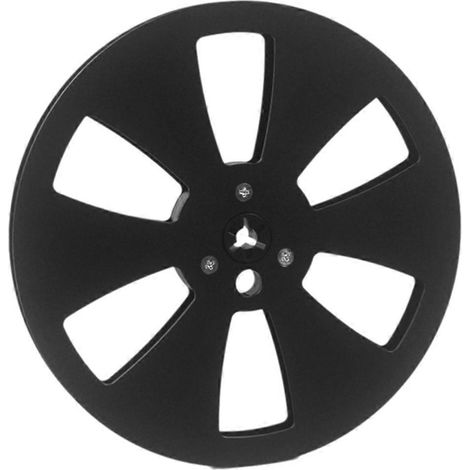 Zoll 6-Loch 1/4 Leere Aufwickelspule zu Spulennabe Leere Bandspulen A-Schwarz-