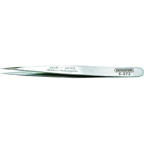 BERNSTEIN 5-072 - PINZETTE SMD RIDOTTE CON PUNTA DIRITTA, 110 MM