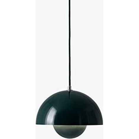 Moderne Pendelleuchte, Hängeleuchte mit Glühbirne, Innenbeleuchtung, 3 Farbtemperaturen, 23 cm (grün) (1/5)