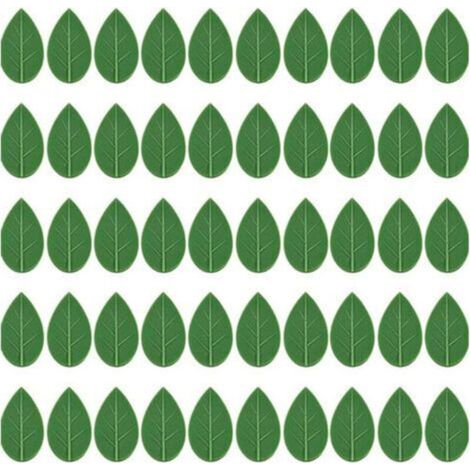 Clip pour plantes Fixation pour plantes grimpantes Clip de fixation pour carré autocollant 50 pièces Guazhuni(vert)