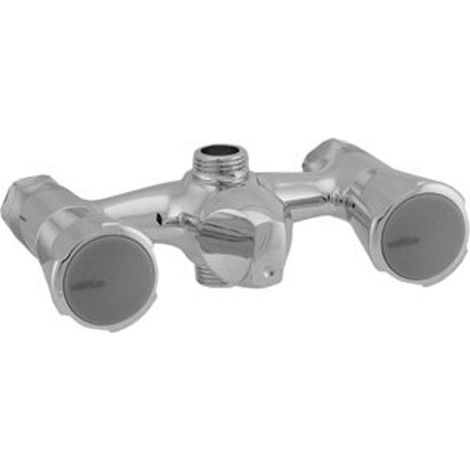 Venlo Nimbus ii messing mitigeur de douche eco avec inverseur avec bec hoh=12cm chrome (1/2)