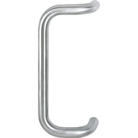 HOPPE E5110 BA 350 mm L Edelstahl Haustür, Objekttür edelstahl matt (1/2)