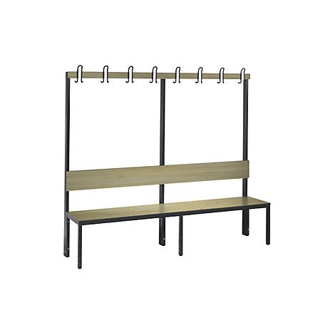 C+P  Panca per spogliatoi COMFORT  un lato utile  HPL 