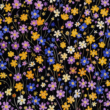 Tela decorativa para exteriores Oxford - Motiv Blumen I DX5256 (1/5)