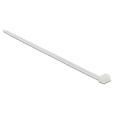 DELOCK LOT DE 10 SERRE-CÂBLES BLANC 920 X 9 MM 19703