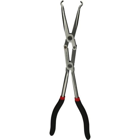 Pince pour anti-parasites de bougies double articulation Ø 8,0 mm, longue (1/5)