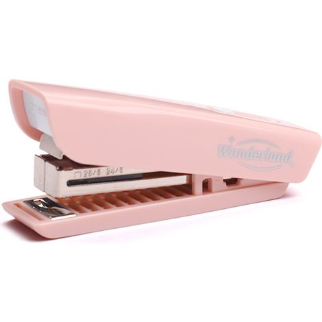 KW-trio Agrafeuse de bureau sans effort, capacité de 15 feuilles, prend en charge les tailles d'agrafes 24/6 ou 26/6 avec dissolvant d'agrafes rétractable, portable pour ranger les fournitures scolair (1/5)