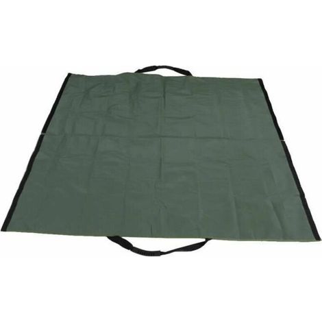 Sac de feuilles 2 en 1 Sac de débris de jardin Tapis de feuilles réutilisable pliable confortable et résistant (1/4)