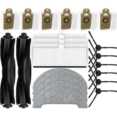 Pour Imou L10, L10 Pro Pièces détachées pour balai à franges principal, filtre et brosse latérale (1/5)