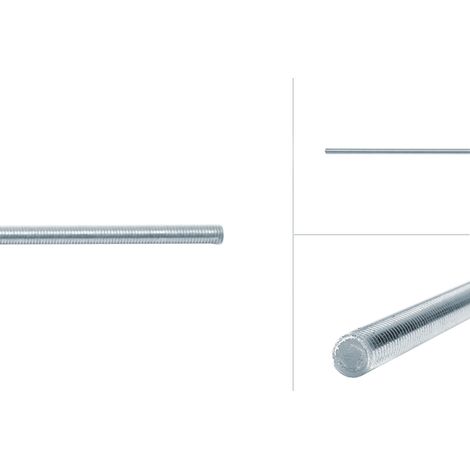 Tige filetée galvanisée M8 x 1m solidité 4.8 - Par pièce