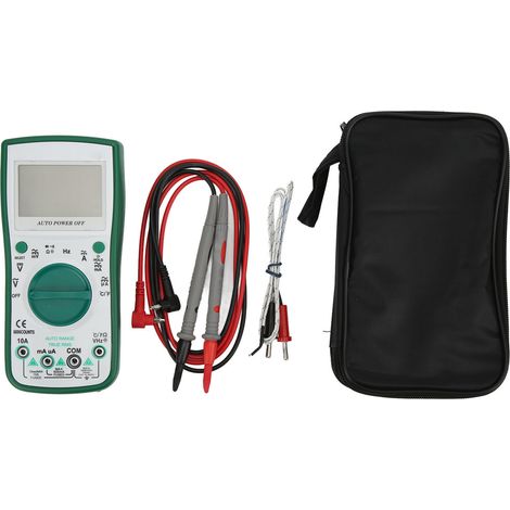 58X 6mF 10A Digitalmultimeter mit Hochspannungsalarm und Überlastschutz - Automatisches Testgerät