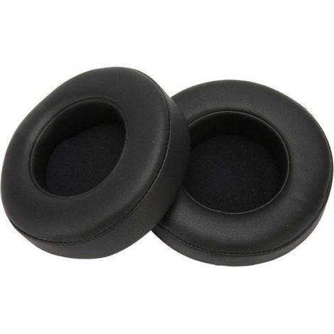 2 almohadillas de cuero proteínico suaves y cómodas para los oídos, repuesto para auriculares profesionales. (1/5)