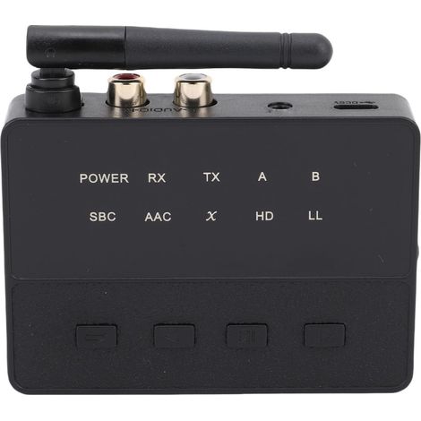 Adaptateur sans Fil émetteur-récepteur à Double Appairage, pour Autoradios, Casques, Lecteurs MP3, avec Connecteur Type-C pour (1/5)