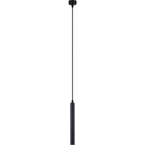 Suspension cylindrique 5W, température de couleur 3000K, hauteur réglable, étanchéité IP20, convient pour le salon, la chambre ou la salle à manger. (1/5)