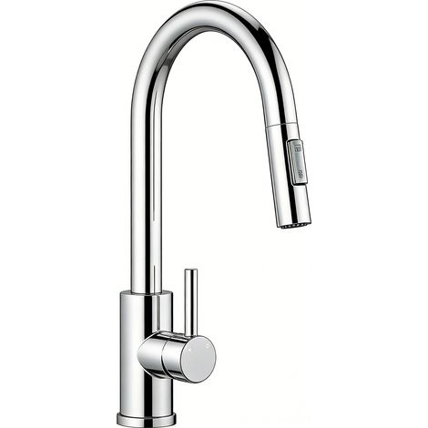 AICA Hochdruck Edelstahl Mischbatterie Ausziehbar Wasserhahn Küche Küchenarmatur Chrom