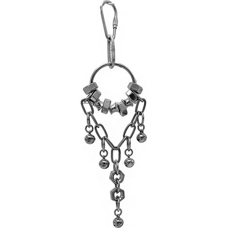 Cloches à sonnerie pour perroquets, Cage suspendue, jouet à (1/2)