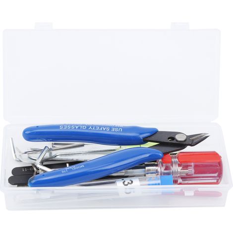 Kit d'outils de nettoyage multifonction pour imprimante 3D, aiguilles, fluide, clé à six pans, lot complet. (1/5)