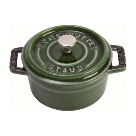 Cocotte 22 cm Basilic Vert en Fonte