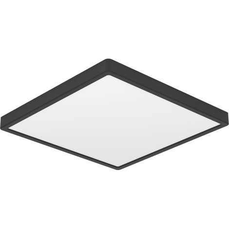 Eglo LED Deckenleuchte Fueva 6 schwarz 15 x 15 cm warmweiß-kaltweiß (1/2)