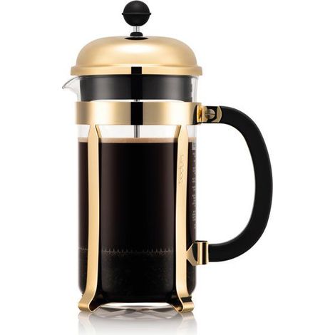 Kaffeebereiter - BODUM - Chambord - 1 L - 8 Tassen - Edelstahl - Gold (1/5)