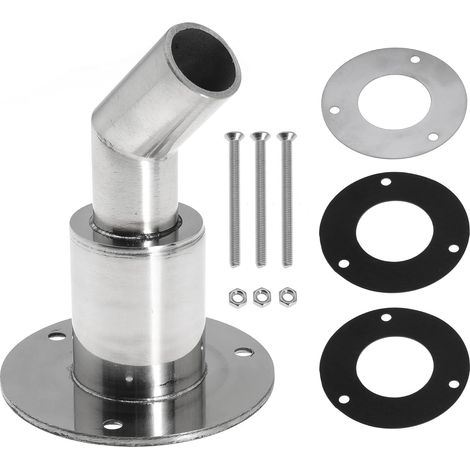 Raccord coudé de 24 mm pour ventilation traversante (compatible avec les chauffages Webasto, Planar et Eberspacher) (1/5)