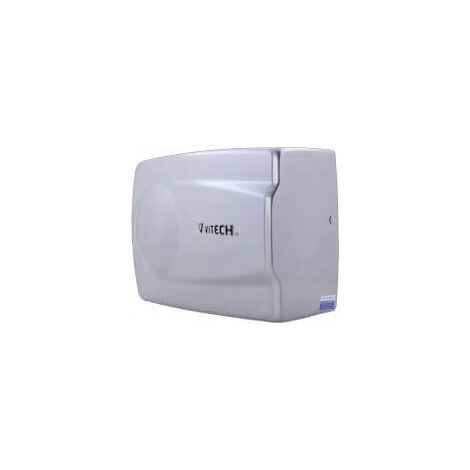 Sèche-mains Vitech mural infrarouge en INOX 1400 W