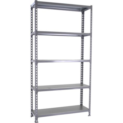 Simonrack Étagère sans vis gris 5 niveaux 1000 kg (1/5)