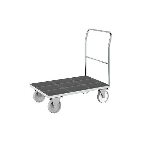 Carro de plataforma  manija tubular  cubiertas de poliamida  L