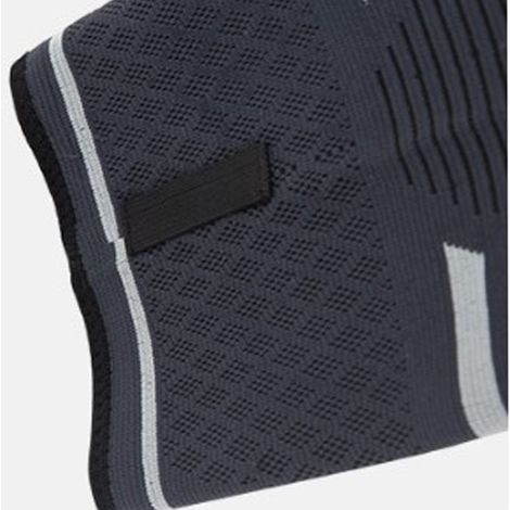 Lot de deux genouillères de compression en nylon respirant, unisexes, soulagent les douleurs de course, taille XXL (convient aux personnes de 90 à 100 kg). (1/5)